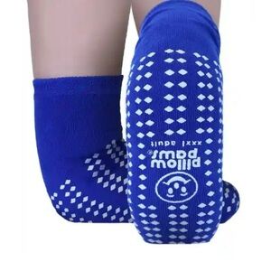 NEW 5 Pr Pillow Paws Bariatric no slip socks 3XL
